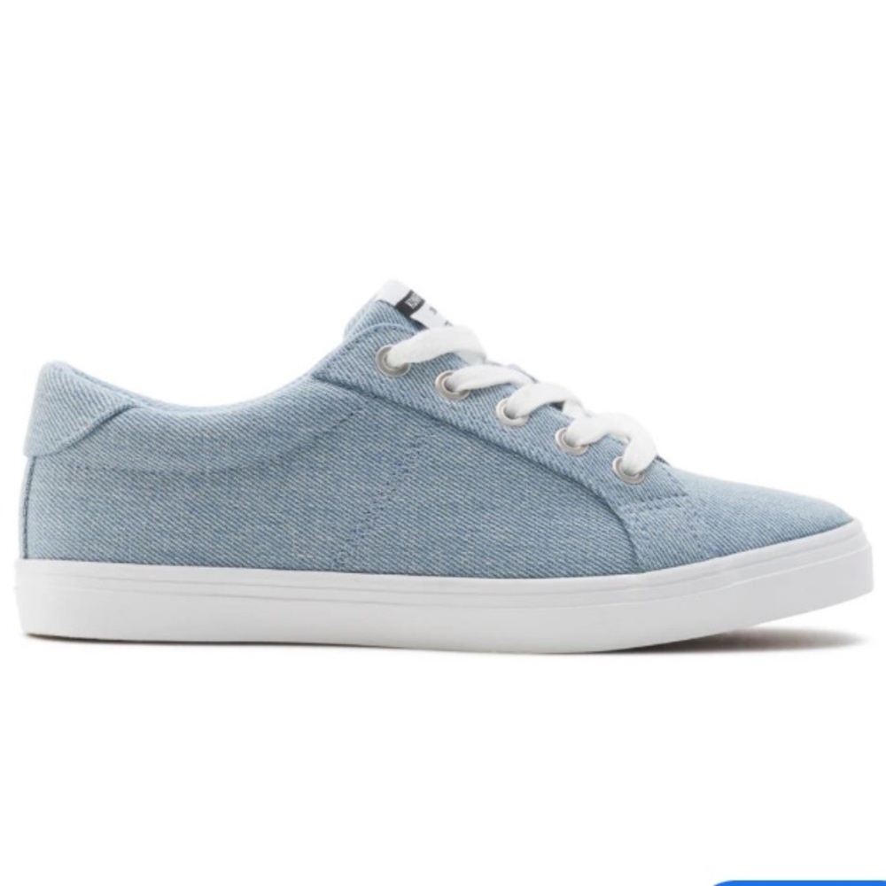 Cherokee Light Sky Blue Denim Low-Top Sneakers 9